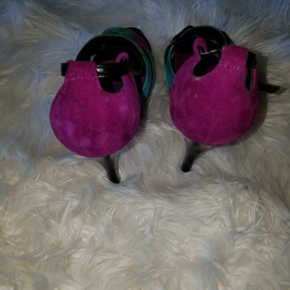 Platform Betsey Johnson Sandals. Vintage.